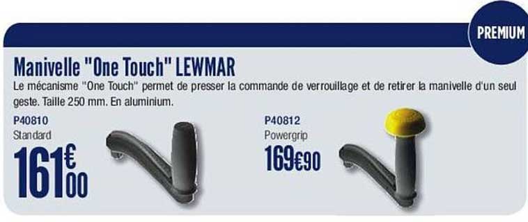 manivelle "one touch" lewmar