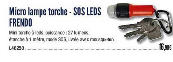 Micro Lampe Torche - Sos Leds Frendo