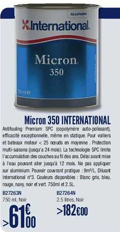 micron 350 international