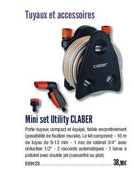mini set utility claber