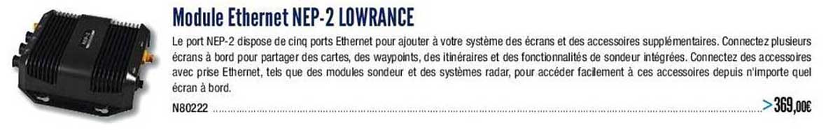 module ethernet nep-2 lowrance