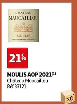 moulis aop 2021 château maucaillou