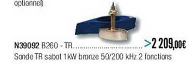 n39092 b260 - tr sonde tr sabot