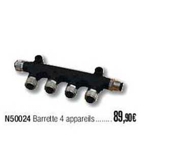 n50024 barrette 4 appareils