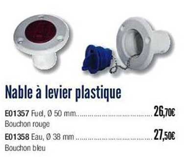 nable à levier plastique