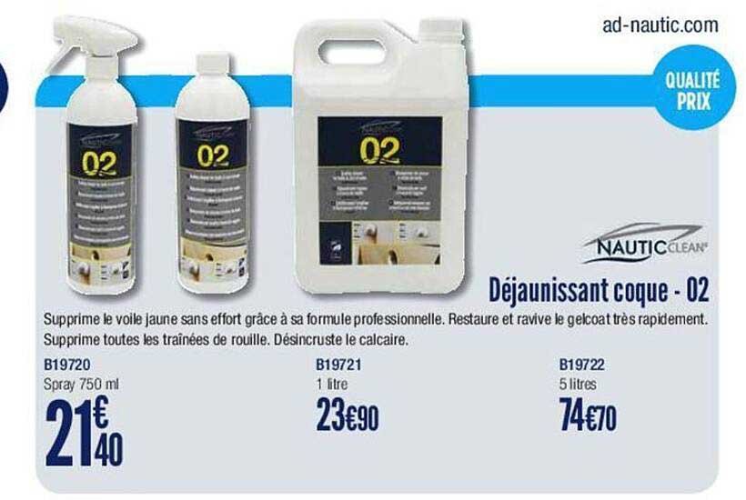 nautic clean déjaunissant coque - 02