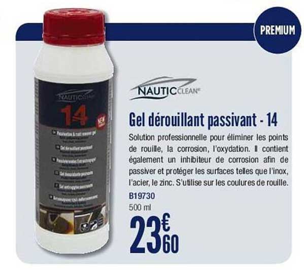 nautic clean gel dérouillant passivant - 14