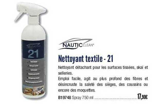 nautic clean nettoyant textile - 21