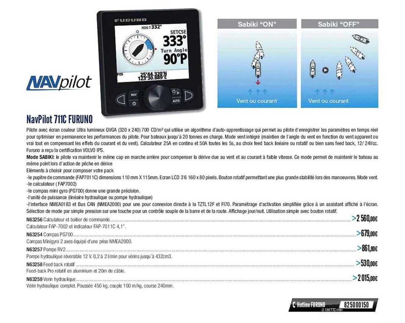 navpilot 711c furuno