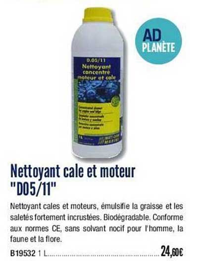 nettoyant cale et moteur "d05/11