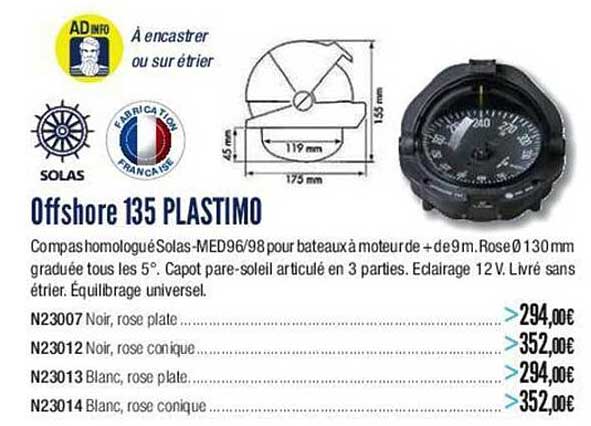 offshore 135 plastimo