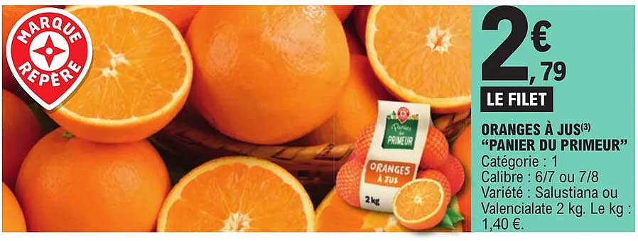 Oranges à Jus "panier Du Primeur"