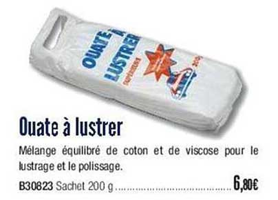 ouate à lustrer