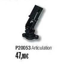 p20053 articulation