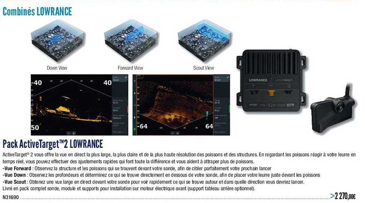 pack activetarget 2 lowrance