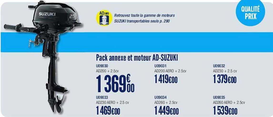 pack annexe et moteur ad-suzuki