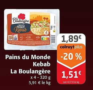 Pains Du Monde Kebab La Boulangère