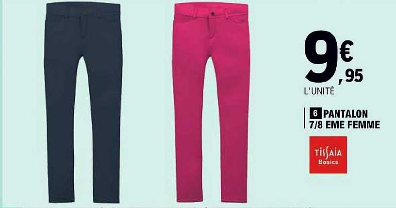 pantalon 7 8 eme femme