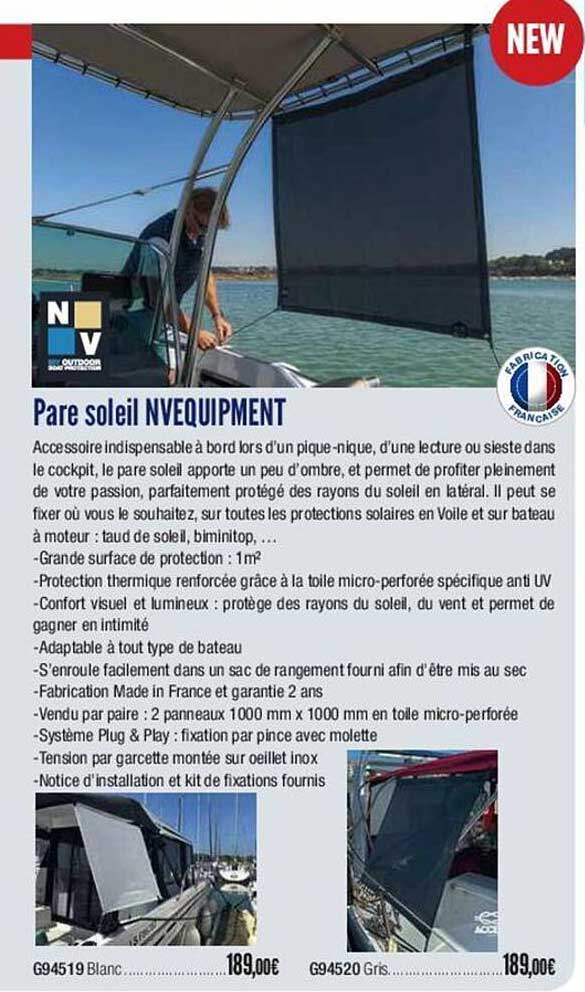 Pare Soleil Nvequipment
