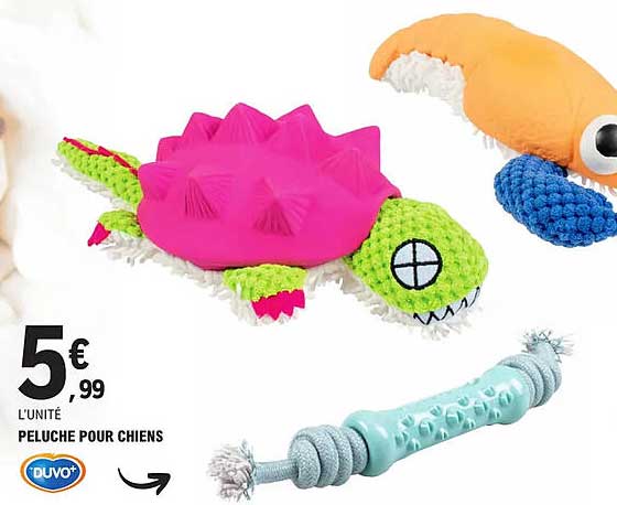 péluche pour chiens duvo+