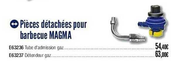 pièces détachées pour barbecue magma