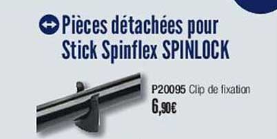 pièces détachées pour stick spinflex spinlock