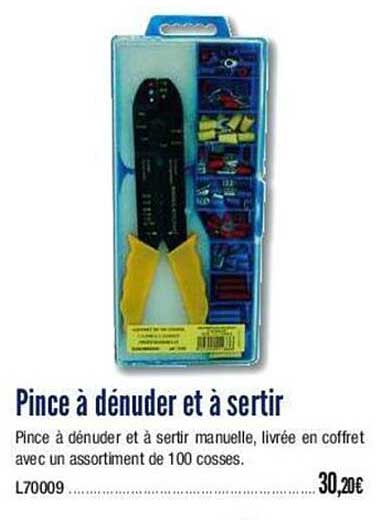 Pince à Dénuder Et Sertir