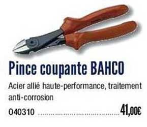 pince coupante bahco