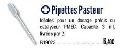 pipettes pasteur