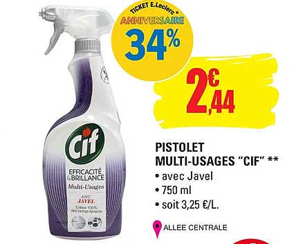 pistolet multi-usages "cif"