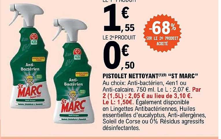 pistolet nettoyant "st marc"