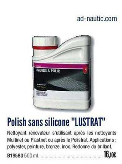 polish sans silicone "lustrat"