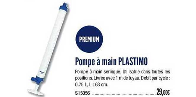 pompe à main plastimo