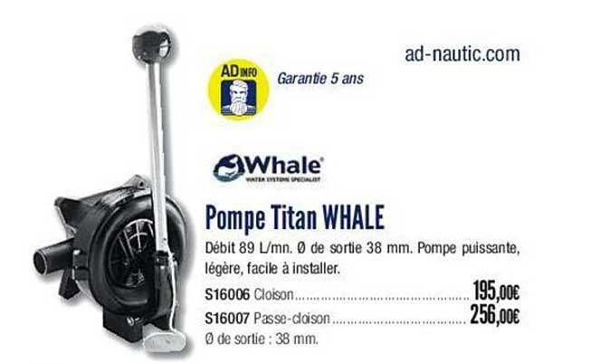 pompe titan whale