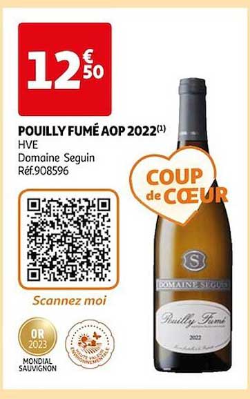 Pouilly Fumé Aop 2022 Hve Domaine Seguin
