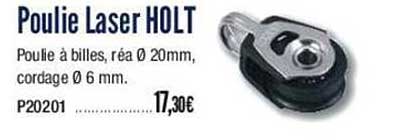 poulie laser holt