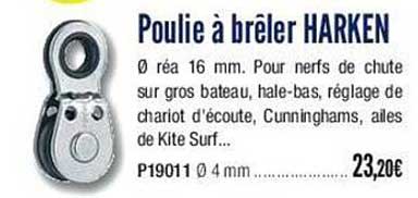 poulie à brêler harken