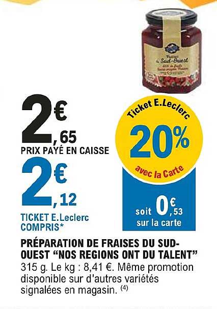 préparation de fraises du sud ouest "nos regions ont du talent"