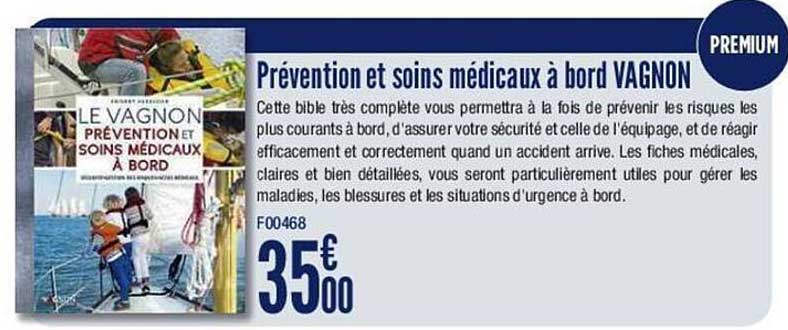 prévention et soins médicaux à bord vagnon
