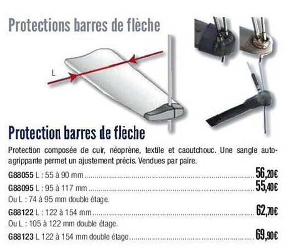 protection barres de fléche