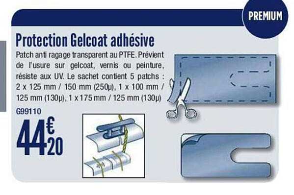 protection gelcoat adhesive