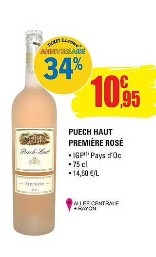 puech haut première rosé