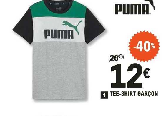 puma tee-shirt garçon