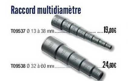 Raccord Multidiamètre