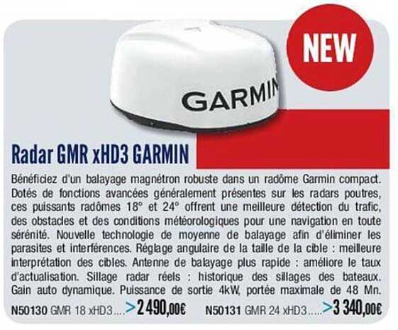 radar gmr xhd3 garmin