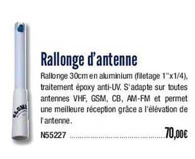 rallonge d'antenne