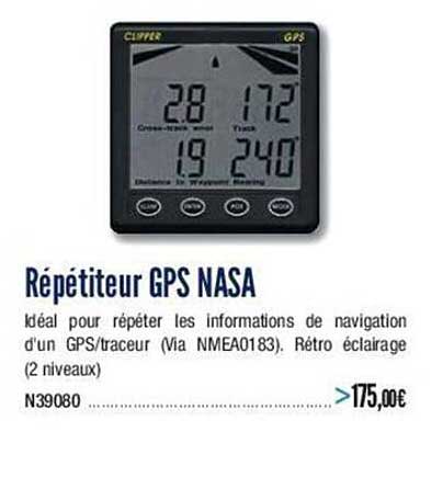 répétiteur gps nasa