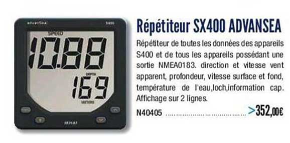 répétiteur sx400 andvansea