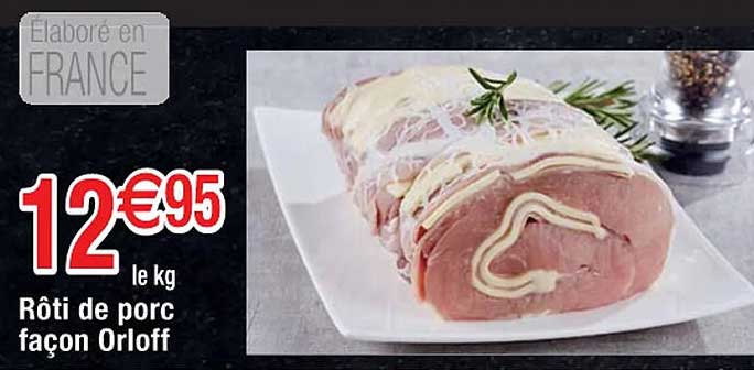 rôti de porc façon orloff