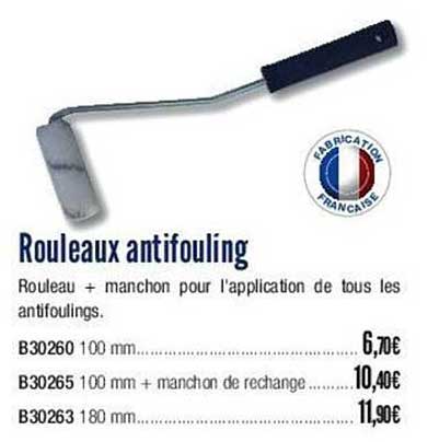 rouleaux antifouling